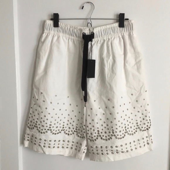 Alexander Wang Oversized Low Waisted Board Shorts - Picture 3 of 4